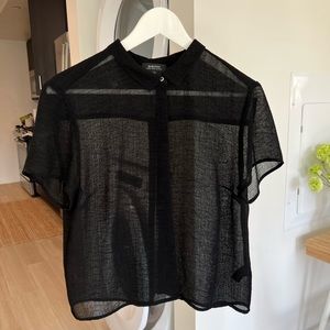 Aritzia babaton sheet button up